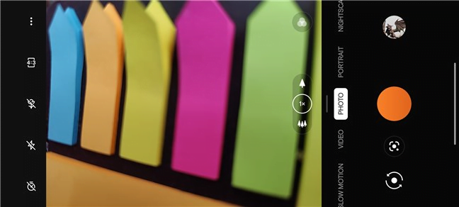 OnePlus 9: aplicaÈia Camera