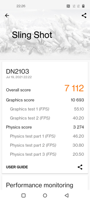 Scorul din 3DMark