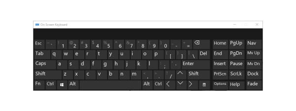 Cum folosești Tastatura vizuală în Windows