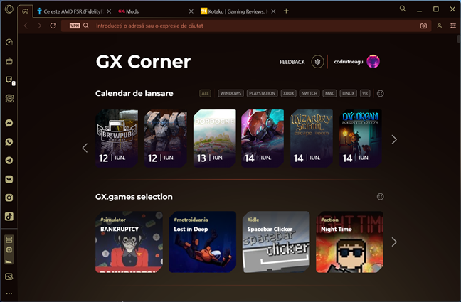 GX Corner este fluxul tÄƒu È™i agregatorul de È™tiri de gaming