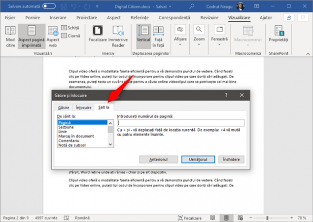 Cum Stergi O Pagina Din Word
