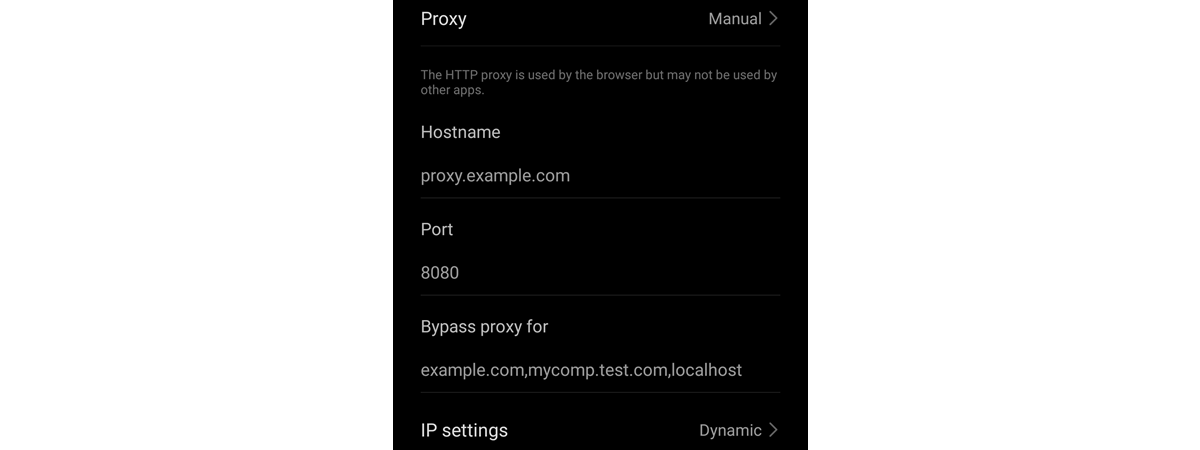 Cum setezi un proxy pentru Wi-Fi pe Android