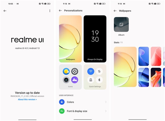 Realme 10 a primit o actualizare la Android 13 Èi Realme UI 4.0