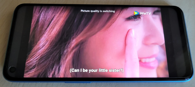 Vizionarea de filme pe realme 8 5G