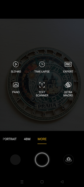 OpÈiunile pentru camerÄ de pe realme 8 5G