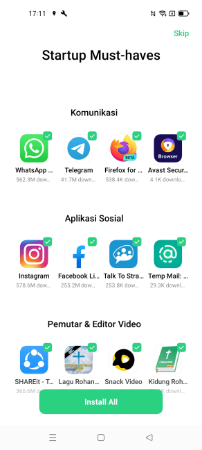 realme 8 5G încearcÄ sÄ te convingÄ sÄ instalezi multe aplicaÈii