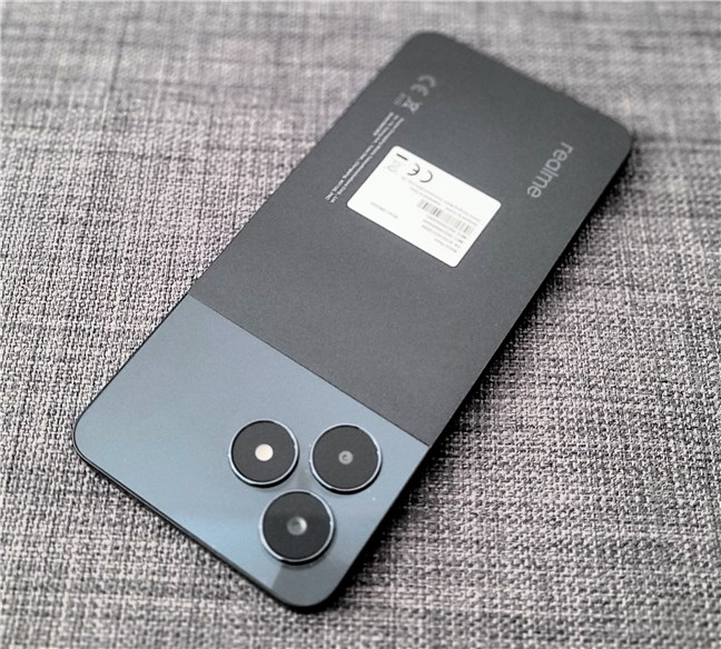 Sistemul principal de camere de pe realme C51