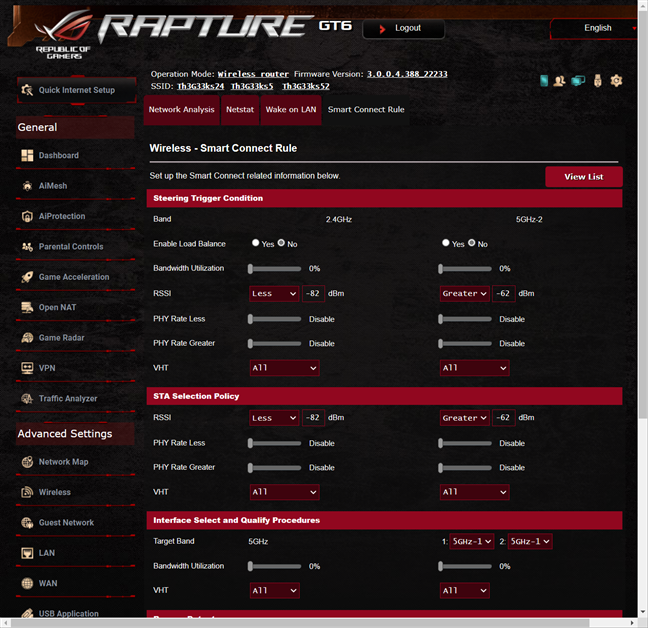 Configurarea ASUS Smart Connect