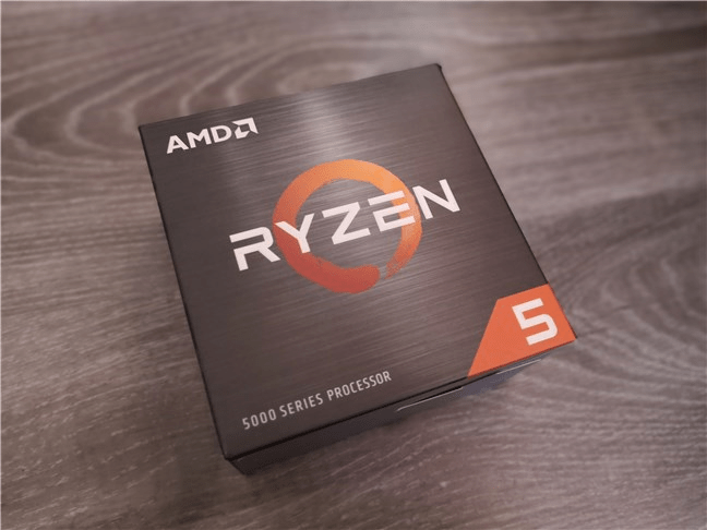 AMD Ryzen 5 5600X: cutia Ã®n care vine procesorul