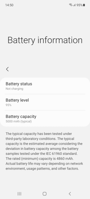 Detalii despre bateria de pe Samsung Galaxy A72