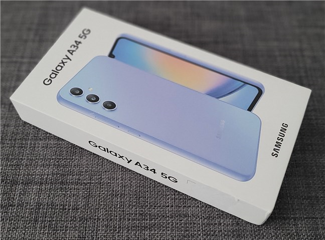 Cutia lui Samsung Galaxy A34 5G