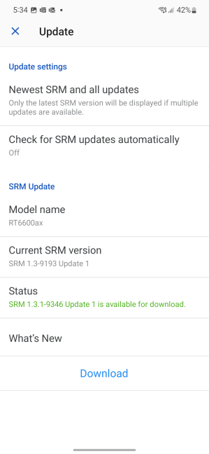 Este necesar să actualizezi SRM-ul