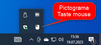 Pictograma Taste Mouse din Windows 10