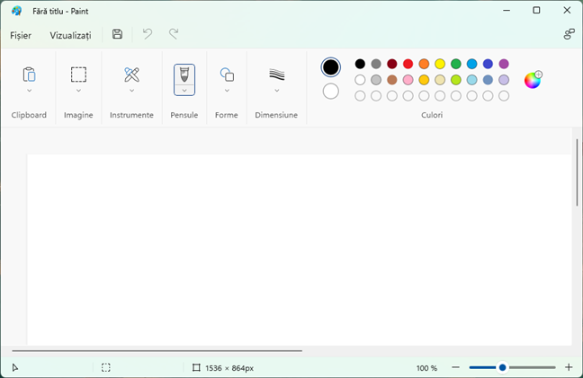 Paint Ã®n Windows 11