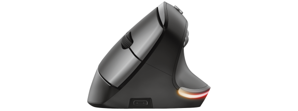 Review mouse vertical ergonomic reîncărcabil Trust Bayo