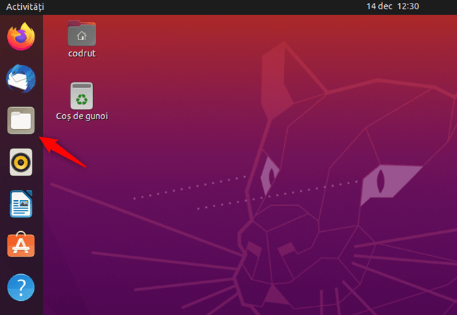 Deschidere Fișiere în Ubuntu Linux