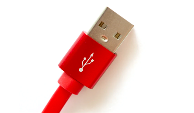 Un conector USB Type-A