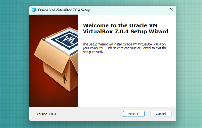 Instalează Oracle VirtualBox 7