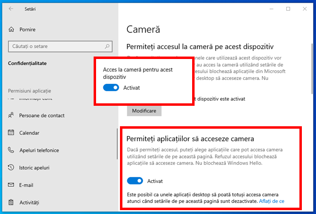 Permite sau refuzÄ accesul utilizatorilor Èi aplicaÈiilor la un anumit dispozitiv sau caracteristicÄ