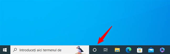 Cortana Ã®n bara de activitÄƒÈ›i din Windows 10