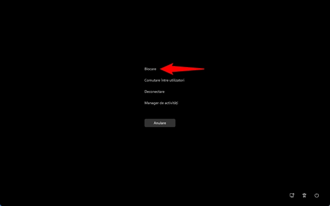 În Windows 11, blochează ecranul folosind Ctrl + Alt + Delete