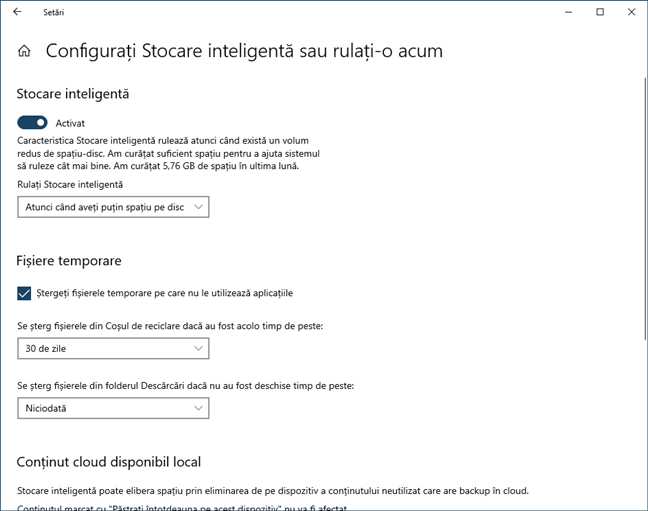 Stocare inteligentÄƒ Ã®È›i curÄƒÈ›Äƒ automat unitÄƒÈ›ile de stocare