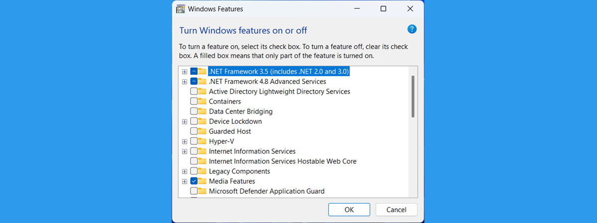 Cum adaugi sau elimini componente și caracteristici Windows