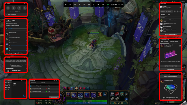 Ce este Xbox Game Bar: Widgeturi Ã®n timpul unui joc