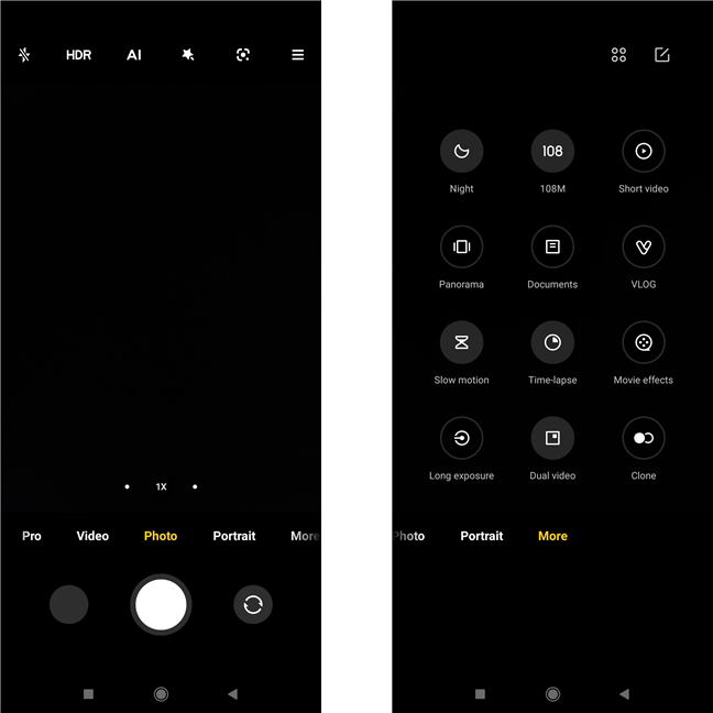 InterfaÈa camerei foto-video e relativ uÈor de utilizat