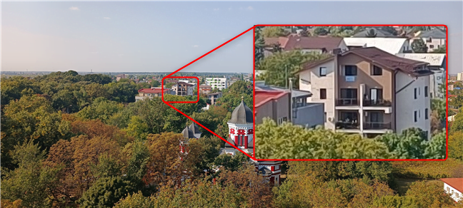 O pozÄ de 12MP cu setÄri implicite