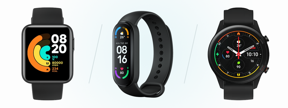 Xiaomi Mi Smart Band 6, Mi Watch Lite sau Mi Watch: pe care să îl alegi?