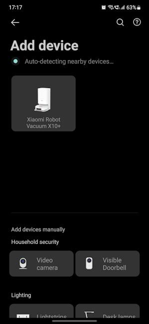 AdÄƒugarea aspiratorului Xiaomi Robot Vacuum X10+ la aplicaÈ›ia Mi Home